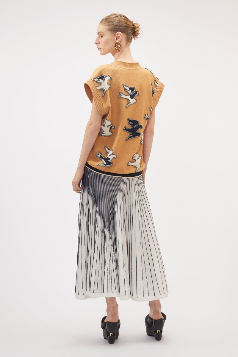 Frieze Knit Skirt