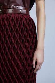 MESH KNIT SKIRT